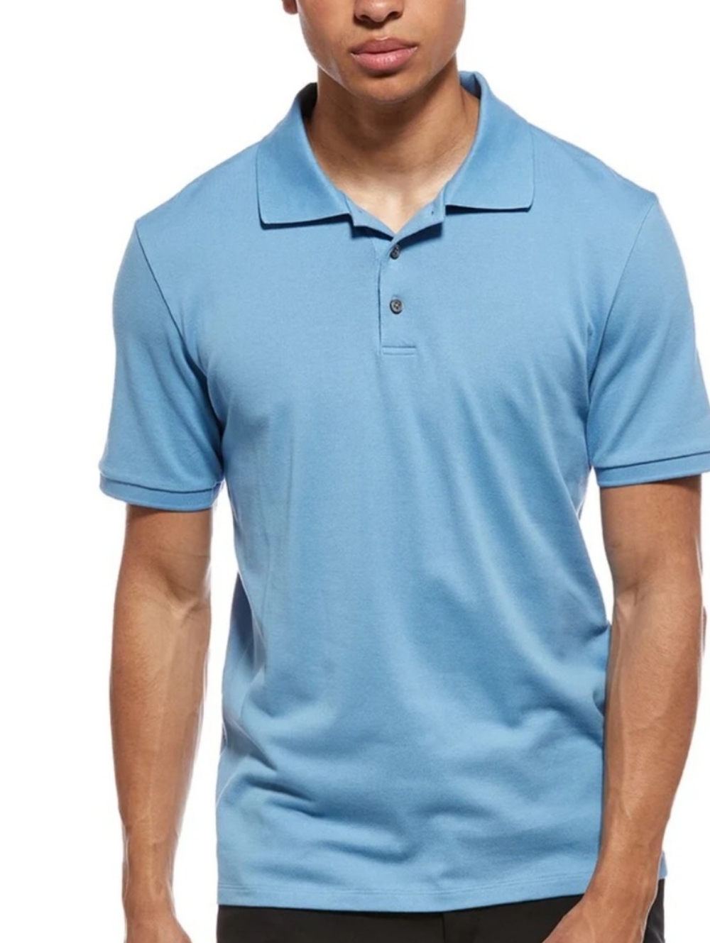 Theory Precise Polo-Function Pique Polo Shirt. Size L